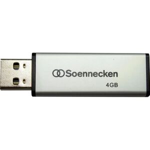 Soennecken 71616 Clé USB - 4GB Noir/Argent - USB stick - Publicité Soennecken 71616 Clé USB - 4GB Noir/Argent - USB stick - Publicité