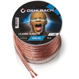 Oehlbach 10m Stereo Speaker Cable - High-Quality OFC Copper Oehlbach 10m Stereo Speaker Cable - High-Quality OFC Copper