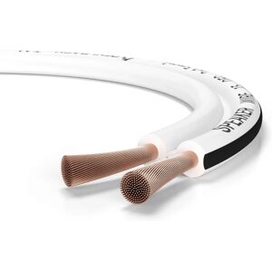 Oehlbach SP-15 Audio Cable - 20m White - Stereo Hi-Fi Reproduktor Kabel Oehlbach SP-15 Audio Cable - 20m White - Stereo Hi-Fi Reproduktor Kabel
