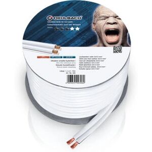 Oehlbach SP-40 audio cable - 10m White - Stereo Hi-Fi speaker wire Oehlbach SP-40 audio cable - 10m White - Stereo Hi-Fi speaker wire