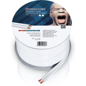 OEHLBACH SP-40 Audio Cable - 20m White - High-Quality Sound OEHLBACH SP-40 Audio Cable - 20m White - High-Quality Sound