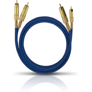 Cavo audio Oehlbach 2039 - 10m, 2x RCA, Blu Cavo audio Oehlbach 2039 - 10m, 2x RCA, Blu