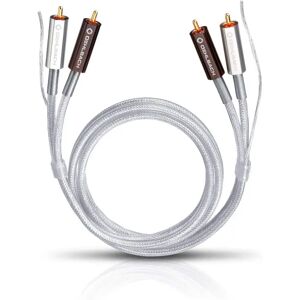 Oehlbach Gold-Plated RCA Audio Cable 1m - Audio Cable Oehlbach Gold-Plated RCA Audio Cable 1m - Audio Cable