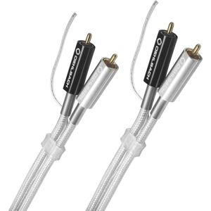 Oehlbach Silver Express Plus 2m RCA Audio Cable Oehlbach Silver Express Plus 2m RCA Audio Cable