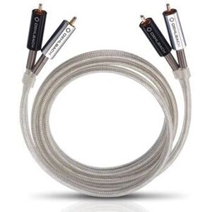 Audiokabel OEHLBACH Silver Express - 0,5m, 2 x RCA Audiokabel OEHLBACH Silver Express - 0,5m, 2 x RCA