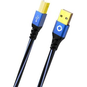 OEHLBACH D1C9341 USB Kabel - USB 3.2 Gen 2, 1m, Blauw OEHLBACH D1C9341 USB Kabel - USB 3.2 Gen 2, 1m, Blauw