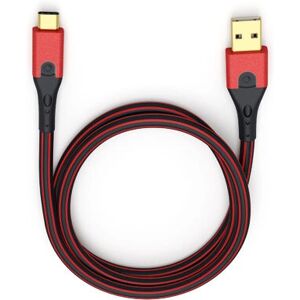Oehlbach Evolution C3 USB-kabel - 3m - Sort/Rød - USB 3.2 Gen 1 Oehlbach Evolution C3 USB-kabel - 3m - Sort/Rød - USB 3.2 Gen 1