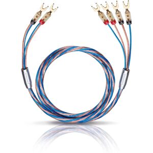 Oehlbach Bi-Tech 4 L 200 kabel głośnikowy - Bi-Wiring, Srebrzona, 2x2.5/4.0 mm² Oehlbach Bi-Tech 4 L 200 kabel głośnikowy - Bi-Wiring, Srebrzona, 2x2.5/4.0 mm²