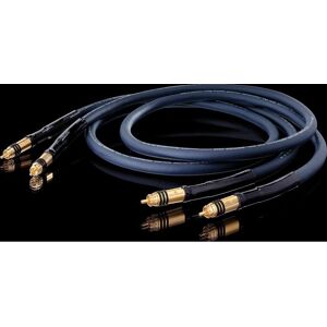 Oehlbach 13113 Hochwertiges Stereo RCA Kabel - 1,25m, Blau Oehlbach 13113 Hochwertiges Stereo RCA Kabel - 1,25m, Blau
