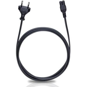 Oehlbach Powercord C7 - Zwart netsnoer 1,5m Oehlbach Powercord C7 - Zwart netsnoer 1,5m