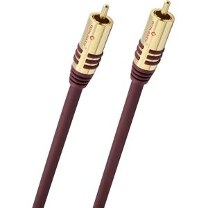Oehlbach 20532 audio cable - RCA - 2m - Bordeaux Oehlbach 20532 audio cable - RCA - 2m - Bordeaux
