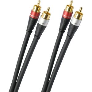 Oehlbach - OB 33140 - 0,5m - RCA - Audio-Kabel Oehlbach - OB 33140 - 0,5m - RCA - Audio-Kabel