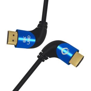 Oehlbach D1C42543 3m Blue HDMI Cable - HDMI Type A - 3D, 48 Gbit/s Oehlbach D1C42543 3m Blue HDMI Cable - HDMI Type A - 3D, 48 Gbit/s