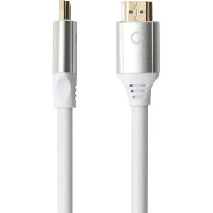 Oehlbach HDMI Cable - 5m Ultra High Speed 8K HDR - White Oehlbach HDMI Cable - 5m Ultra High Speed 8K HDR - White