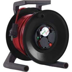 Enrouleur de câble Hedi 25m PVC - IP44, 3G1.5, Fermeture automatique - Publicité Enrouleur de câble Hedi 25m PVC - IP44, 3G1.5, Fermeture automatique - Publicité