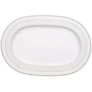 Villeroy & Boch Perla Gris Placa Ovalada - 35cm Villeroy & Boch Perla Gris Placa Ovalada - 35cm
