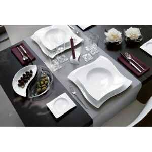 Villeroy & Boch White Porcelain Pasta Plate - 28cm - New Wave Collection Villeroy & Boch White Porcelain Pasta Plate - 28cm - New Wave Collection