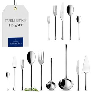 Villeroy & Boch Udine Besteckset - 113 Teile für 12 Personen Villeroy & Boch Udine Besteckset - 113 Teile für 12 Personen