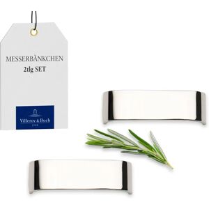 Villeroy & Boch Daily Line Knife Rest Set - 2 Stainless Steel Villeroy & Boch Daily Line Knife Rest Set - 2 Stainless Steel