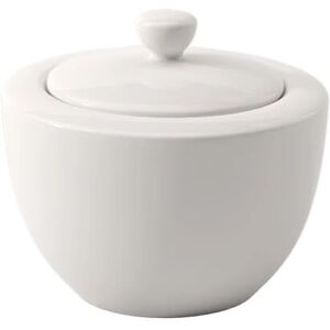 Villeroy & Boch Weiße Zuckerdose - Premium Porzellan Villeroy & Boch Weiße Zuckerdose - Premium Porzellan