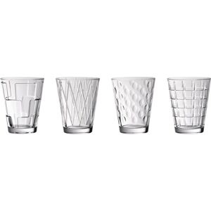 Villeroy & Boch Dressed Up Set di 4 bicchieri acqua in cristallo Villeroy & Boch Dressed Up Set di 4 bicchieri acqua in cristallo