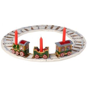 Villeroy & Boch North Pole Express Support à bougie en porcelaine - Décoration festive Villeroy & Boch North Pole Express Support à bougie en porcelaine - Décoration festive