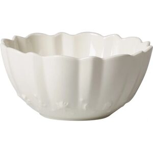Villeroy & Boch 1486581900 White Porcelain Dessert Bowl - 0.5L, Elegant Christmas Design Villeroy & Boch 1486581900 White Porcelain Dessert Bowl - 0.5L, Elegant Christmas Design