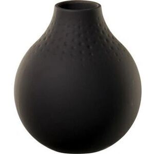Villeroy & Boch Modèle 10-1682-5516 - Vase Noir - Collection Porcelaine Villeroy & Boch Modèle 10-1682-5516 - Vase Noir - Collection Porcelaine