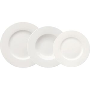 Villeroy & Boch Basic White Service de Vaisselle - 12 Pièces - Publicité Villeroy & Boch Basic White Service de Vaisselle - 12 Pièces - Publicité