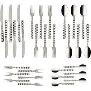 Villeroy & Boch Boston Cutlery Set - 30 Pieces for 6 - Dishwasher Safe Villeroy & Boch Boston Cutlery Set - 30 Pieces for 6 - Dishwasher Safe