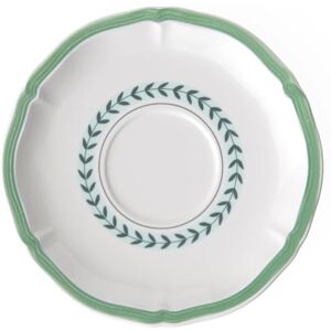 Villeroy & Boch French Garden Green Line Porcelain Saucer - Dishwasher & Microwave Safe Villeroy & Boch French Garden Green Line Porcelain Saucer - Dishwasher & Microwave Safe