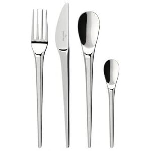 Villeroy & Boch New Moon Silver Flatware Set 24 pcs Villeroy & Boch New Moon Silver Flatware Set 24 pcs