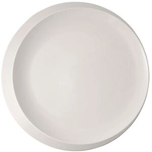 Villeroy & Boch New Moon Porcelain White Round Serving Plate - Serving Plate Villeroy & Boch New Moon Porcelain White Round Serving Plate - Serving Plate