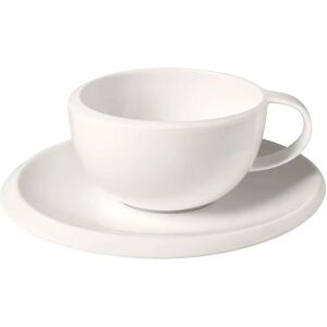 Villeroy & Boch New Moon Coffee Cup and Saucer - White - Coffee Cup & Saucer Villeroy & Boch New Moon Coffee Cup and Saucer - White - Coffee Cup & Saucer