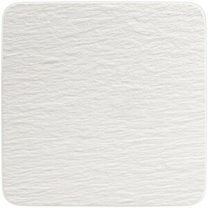 Villeroy & Boch Rock Porcelain White Square Slate Plate - Serving Plate Villeroy & Boch Rock Porcelain White Square Slate Plate - Serving Plate
