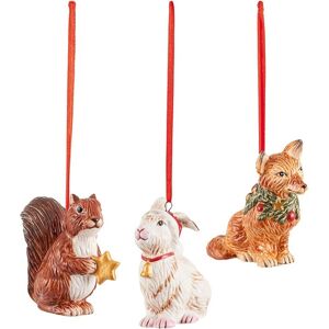 Villeroy & Boch Forest Animals Christmas Ornaments - 3/4 pcs Villeroy & Boch Forest Animals Christmas Ornaments - 3/4 pcs