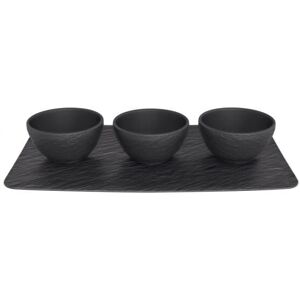 Villeroy & Boch Rock Serveware - Black Villeroy & Boch Rock Serveware - Black