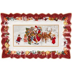Plato rectangular de Santa Claus de Toy's Fantasy de Villeroy & Boch Plato rectangular de Santa Claus de Toy's Fantasy de Villeroy & Boch