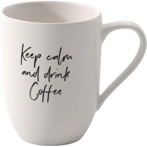 Villeroy & Boch Statement kubek - Keep calm i pij kawę - Kubek Villeroy & Boch Statement kubek - Keep calm i pij kawę - Kubek