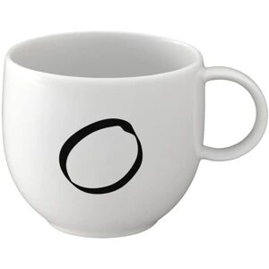 Villeroy & Boch Kubek - O 290ml - Litery - Biały Villeroy & Boch Kubek - O 290ml - Litery - Biały