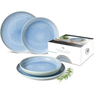 Villeroy & Boch Blue Porcelain Dinner Plate Set - Dinner Plate Set Villeroy & Boch Blue Porcelain Dinner Plate Set - Dinner Plate Set