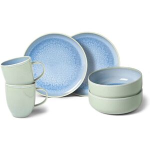 Villeroy & Boch Blueberry Porseleinen Tafelservice - 6 stuks Villeroy & Boch Blueberry Porseleinen Tafelservice - 6 stuks