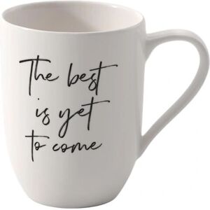 Villeroy & Boch Statement Mug - 280ml - White/Black Villeroy & Boch Statement Mug - 280ml - White/Black