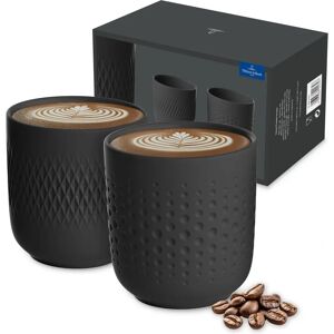 Villeroy & Boch Villeroy & Boch Tasse Becher Set 2tlg. Manufacture Collier noir - Mug Set Villeroy & Boch Villeroy & Boch Tasse Becher Set 2tlg. Manufacture Collier noir - Mug Set