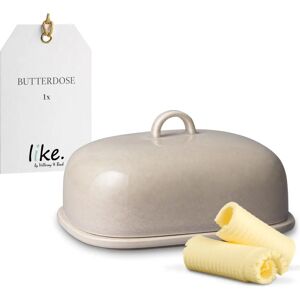 Villeroy & Boch Perlemor Sand Butter Dish - Butter dish Villeroy & Boch Perlemor Sand Butter Dish - Butter dish