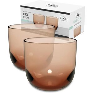 Villeroy & Boch Like Clay Water Glass Set 2 - Water Glass 280ml Villeroy & Boch Like Clay Water Glass Set 2 - Water Glass 280ml