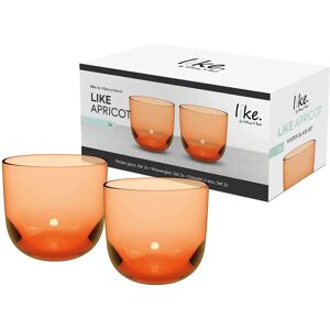 Villeroy & Boch Apricot Water Glass Set 2 pcs Villeroy & Boch Apricot Water Glass Set 2 pcs