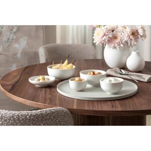 Villeroy & Boch Afina, Bowl + Plate, White - Bowl and Plate Set Villeroy & Boch Afina, Bowl + Plate, White - Bowl and Plate Set