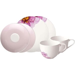 Villeroy & Boch Rose Garden Dishware Set - Modern Floral Design Villeroy & Boch Rose Garden Dishware Set - Modern Floral Design