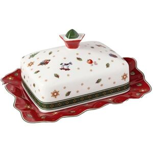 Villeroy & Boch Toy's Delight Butter Dish - Christmas Porcelain Villeroy & Boch Toy's Delight Butter Dish - Christmas Porcelain